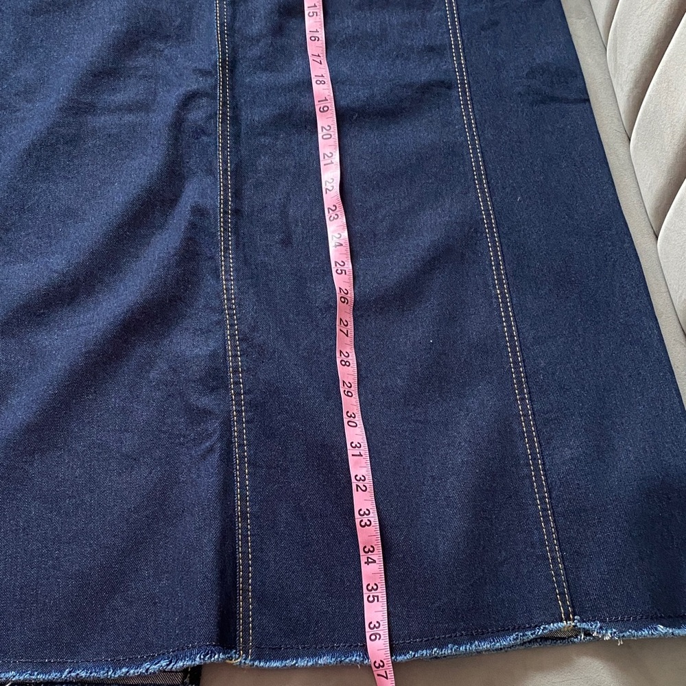 Johnny Was/ Sassoon Dark Blue Maxi Skirt - Picture 9 of 10
